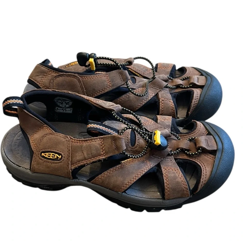 Keen Venice Leather Hiking Sandals - Size 7